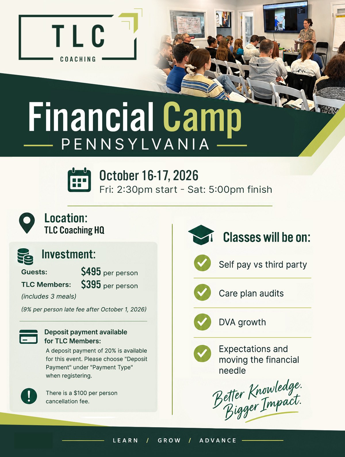 Financial Camp - Pennsylvania
